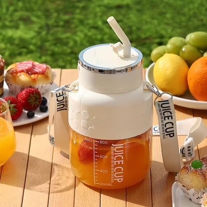 Wielofunkcyjny mini blender 800 ML ze słomką