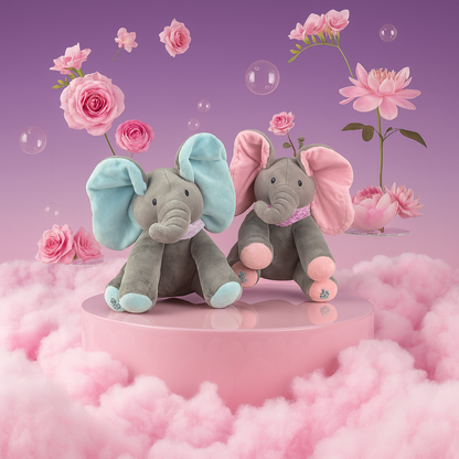 Interaktywny Słonik Akuku - mówiąca i grająca maskotka